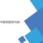 軟件維保服務內容